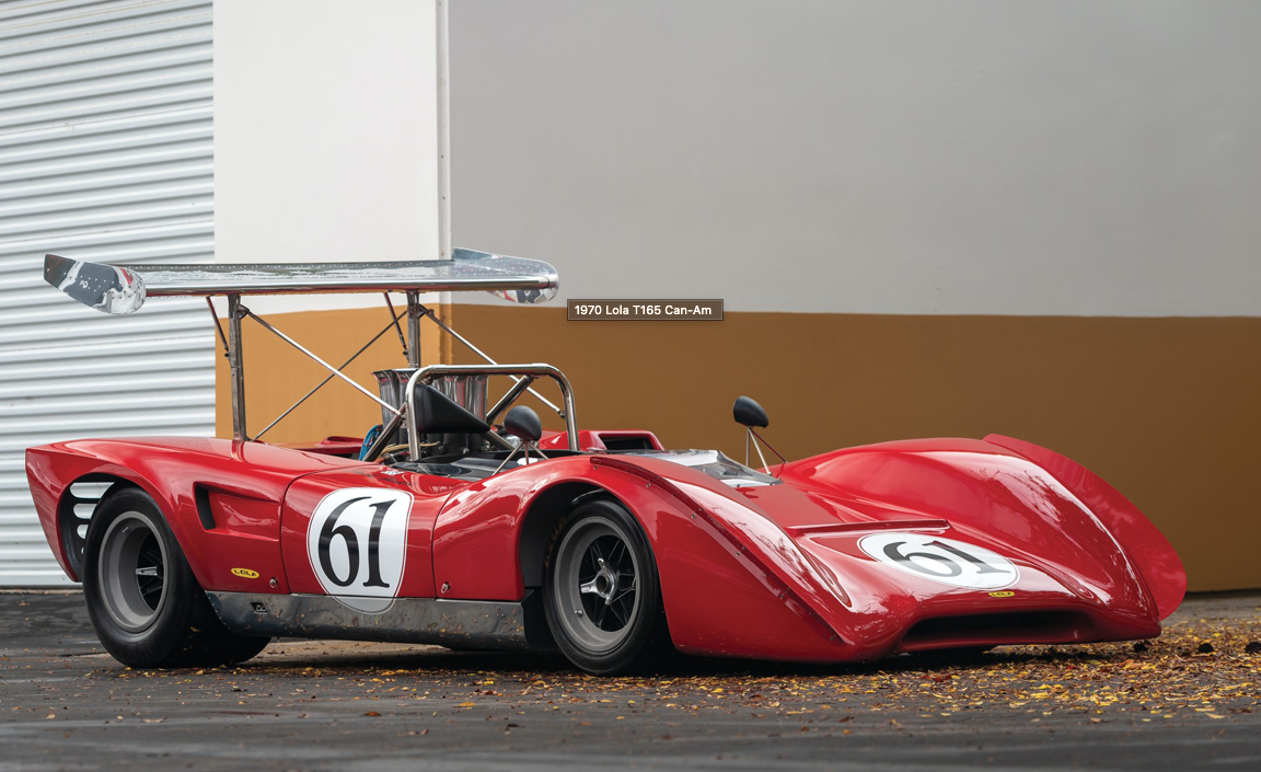 1970 Lola T165 CanAm racecar