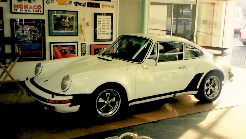 1976 porsche 930 turbo white restoraion