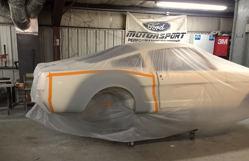 shelby mustang gt350r restoration race car